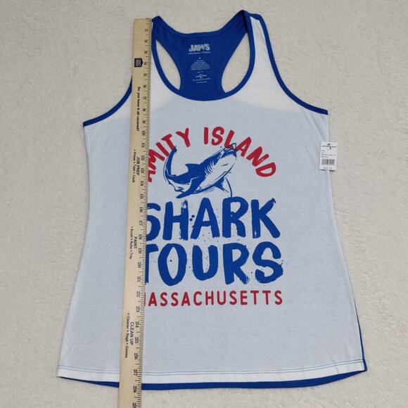 RARE Amity Island Jaws Universal Studios Tank Top Size LARGE Collectible NWT - Picture 10 of 11